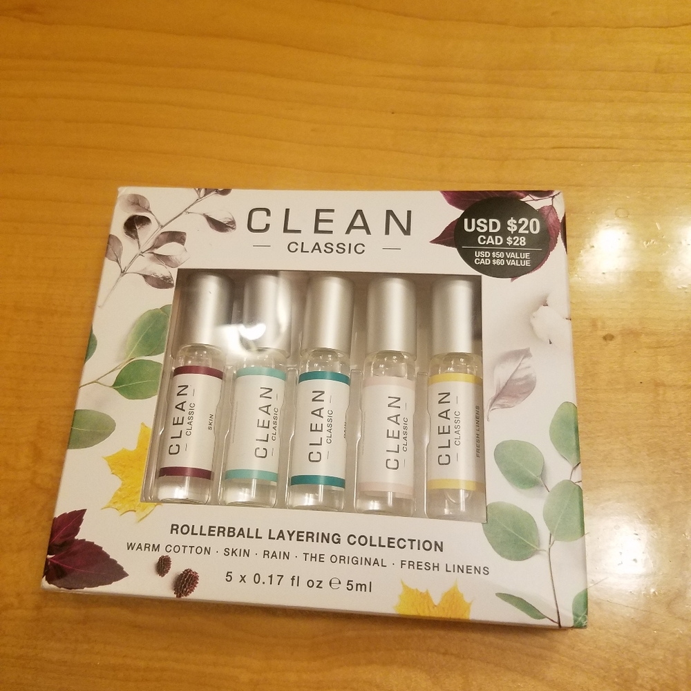 Clean Rollerball Perfumes